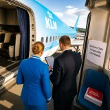 KLM schickt A350 ohne Business‑Class‑Sitze: Gewerkschaft fordert Kompensation in Form von freien Tagen