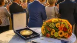 Mistelbach ehrt langjähriges Ehrenamt: Ehrenwappen in Gold für zwei Verdiente