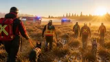 Nächtliche Rettungsaktion in Fornach: Rettungshundeteam findet 73-Jährigen in Vöcklabruck