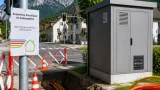 Neue Glasfaser-Ortszentrale in Liezen: POP an Huemer-Kreuzung verspricht flächendeckendes schnelles Internet