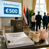 Stockers „Zukunftsdepot“: 500‑Euro-Startbonus und Budgetfrage prägen die Debatte