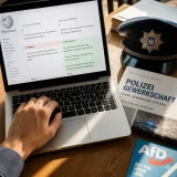 Streit um GdP-Vize Hüber: Wikipedia-Edit und AfD-Aussagen lösen Debatte über Polizei-Neutralität aus