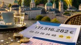Salzburg: Euromillionen-Gewinn von genau 111,516,282 Euro geht an Teilnehmerin/einen Teilnehmer aus Salzburg