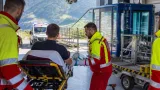 Techniker nach Unfall in Seilbahn-Bergstation zur Behandlung ins Krankenhaus Schwaz gebracht