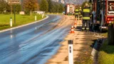 Villach: Kilometerlange Ölspur auf L56 in Rosenbach bindend beseitigt