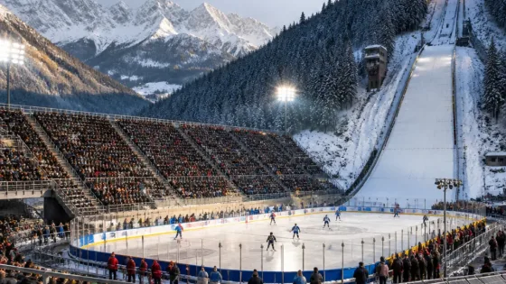 Bischofshofen wird 2027 zur Freiluft-Eishockey‑Kulisse: Mountain Classic kommt an die Paul‑Ausserleitner‑Schanze