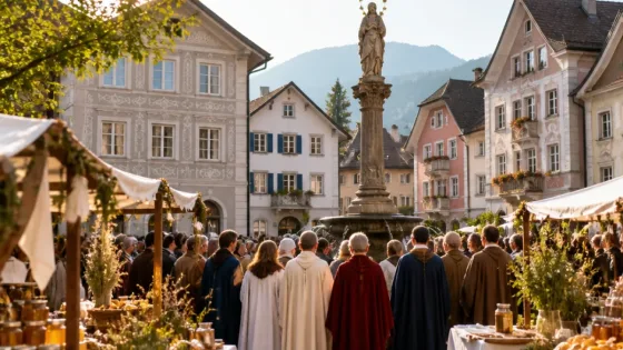 Bludenz feiert 30 Jahre Klostermarkt: Jubiläum in der Altstadt eröffnet