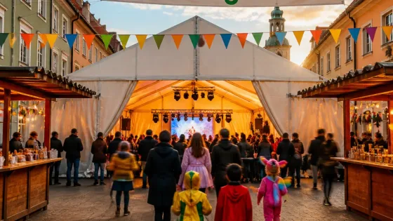 Bruck an der Mur setzt auf großes Festzelt: Fasching 2027 mit Kinderprogramm und Umzug