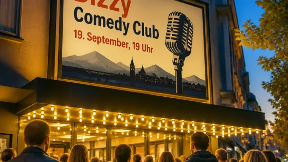 Dizzy Comedy Club gastiert in Bruck an der Mur: Dennis Zinner bringt Region auf die Bühne