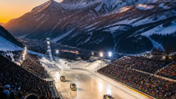 Freiluft-Eishockey in Bischofshofen: Bis zu 8.500 Zuschauer bei ICE Mountain Classic angekündigt