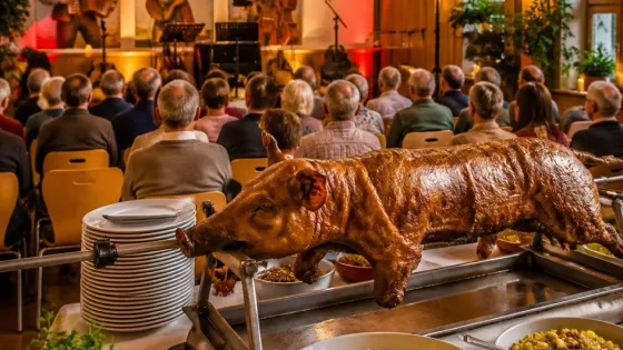 Gstanzl, Spannferkel und Leinölerdäpfel: Veranstaltung in Rohrbach-Berg am 7. November