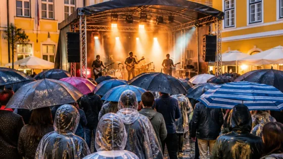 Heimspiel in Herzogenburg: Regen bremst Stimmung nicht bei SafeCall und Just Some Strangers