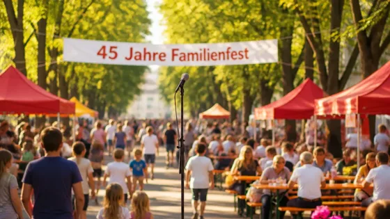 Hornstein: 45 Jahre „Familienfest unter den Linden” – Tradition in der Lindenallee gefeiert
