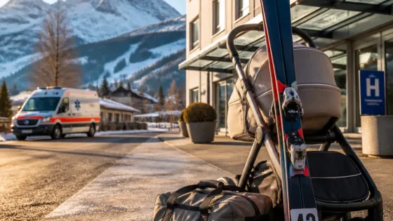 Kitzbühel: Ex‑Podestfahrer Blaise Giezendanner zum ersten Mal Vater – Sohn Gabriel geboren