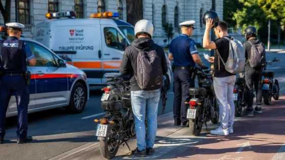 Neuregel für E‑Mopeds: Stadt Wien und Polizei beginnen Donnerstag gemeinsame Kontrollen