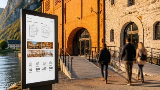 Pernerinsel in Hallein startet neuen Online-Auftritt und präsentiert vier buchbare Veranstaltungsorte