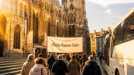 Pilgergruppe aus dem Bezirk Scheibbs besucht Stephansdom in Wien