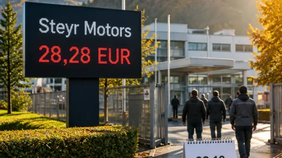 Steyr Motors bleibt volatil: Aktie bei 28,28 EUR — Ausblick vor Q3-Bericht