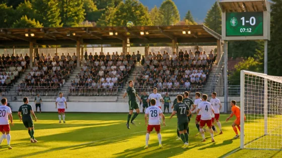 Zeltweg gewinnt knapp: Früher Kopfball sichert 1:0 gegen Mürzzuschlag