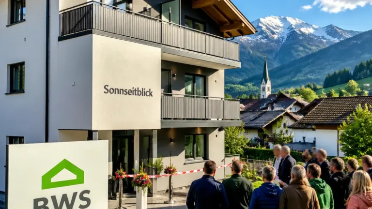 22 geförderte Wohnungen in Taxenbach: BWS realisiert Projekt „Sonnseitblick“