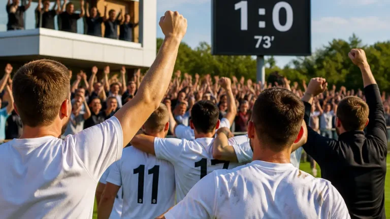 Ansfelden: Union ZAUNERGROUP feiert historischen ersten Sieg in der Landesliga