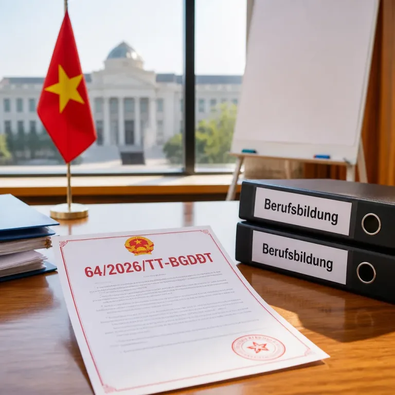Vietnam erlässt neues Rundschreiben zur Einstufung und Arbeitsbedingungen von Lehrkräften in der Berufsbildung