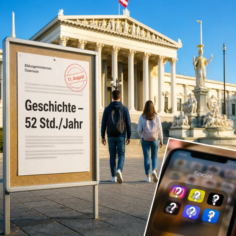 Bildungsministerium stellt klar: Geschichte bleibt Pflichtfach am Gymnasium mit 52 Stunden/Jahr