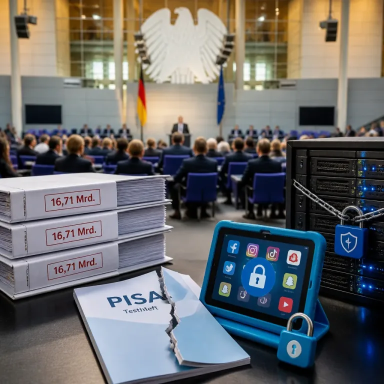 Bundestag: Streit um höhere Innenmittel und Bildungspolitik nach schwachen PISA-Ergebnissen