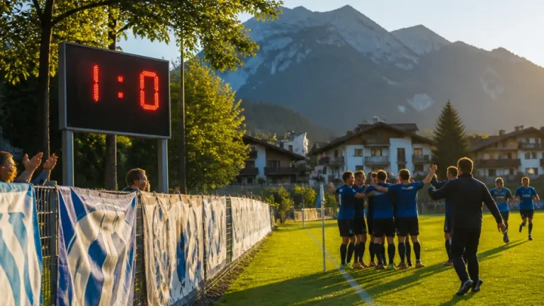 Bludenz: FC Rätia gewinnt Auswärtsspiel gegen SCM Vandans mit 1:0