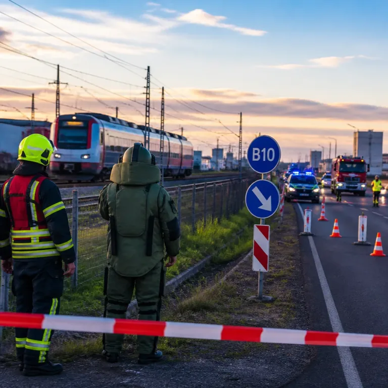 Mehrere Blindgänger: Bahnlinie Augsburg–Ulm und Bundesstraße 10 zeitweise gesperrt