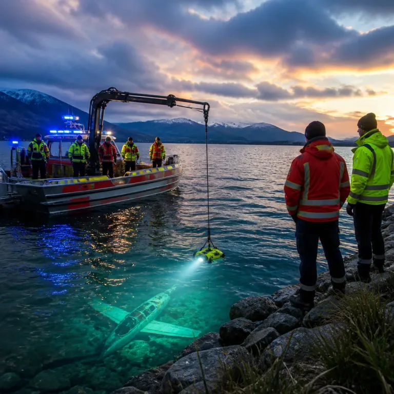 Kleinflugzeug im Attersee bei Steinbach entdeckt – Wrack in rund 163 Metern Tiefe geortet