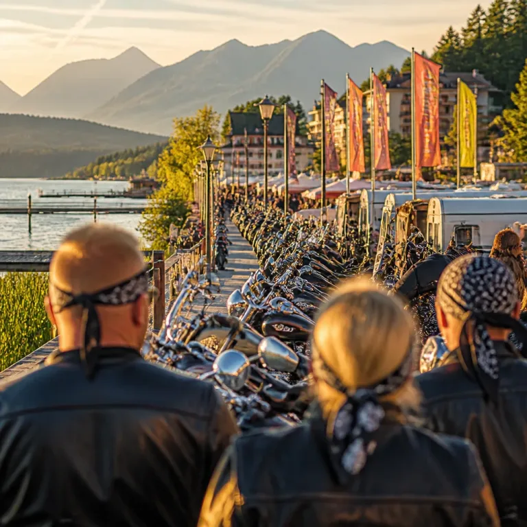 European Bike Week am Faaker See startet: Tausende Harley-Fans und 200.000 erwartete Nächtigungen