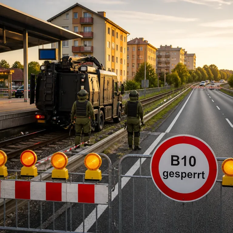 Bahnstrecke Augsburg–Ulm vorübergehend gesperrt: Fünf Blindgänger werden entschärft