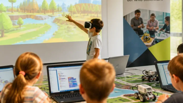 Deutschlandsberg: Active Coding Week fördert Programmier-, Robotik- und VR-Kompetenzen bei Kindern