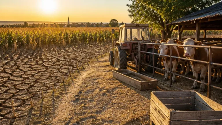Dürrekrise im Bezirk Korneuburg: Lokale Lebensmittelproduktion steht vor dem Kollaps