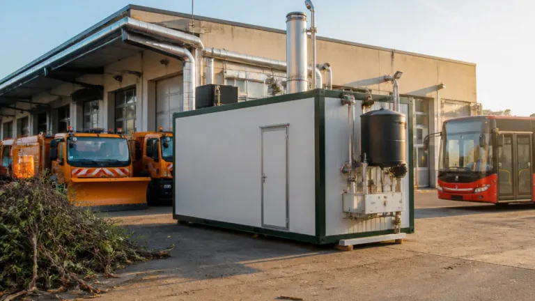 Eisenstadt startet Biogas-Anlage am Bauhof: Energie für Busse und Wärme vor Ort