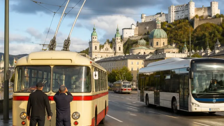Ende der O-Busse in Salzburg? Bürgermeister deutet Aus bis in 15 Jahren an