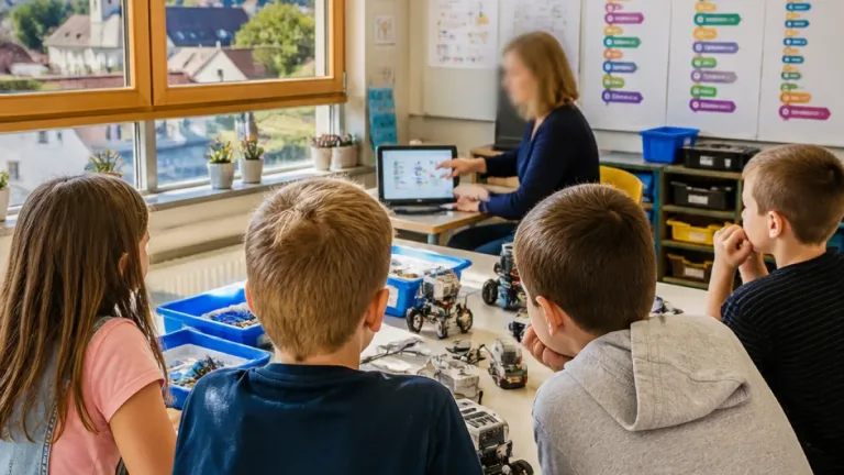 Engerwitzdorf: Lego‑Roboter bringen digitale Grundbildung in die Volksschule