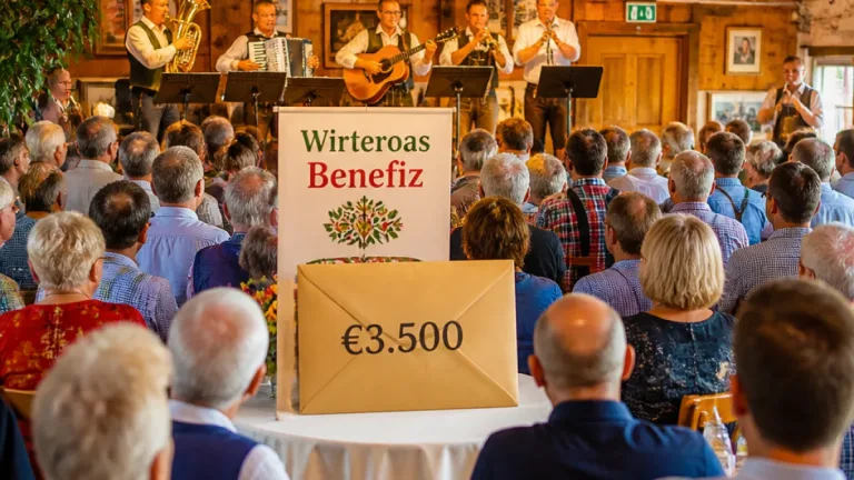Engerwitzdorf: Musiker sammeln 3.500 Euro für kranke Fenja bei Wirteroas-Benefiz