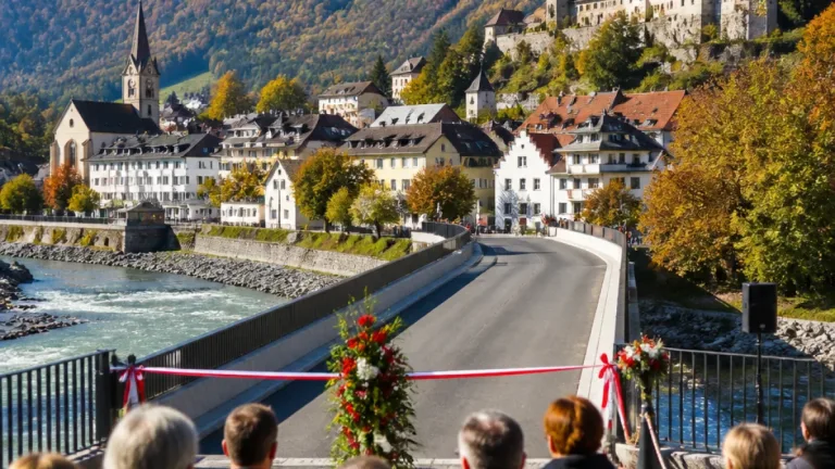 Feldkirch feiert Fertigstellung des neuen Hochwasserschutzes an Ill und Kapfschlucht