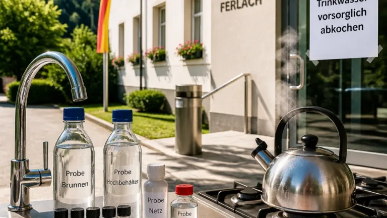 Ferlach: Trinkwasser vorsorglich abkochen – Stadt ordnet Untersuchungen an