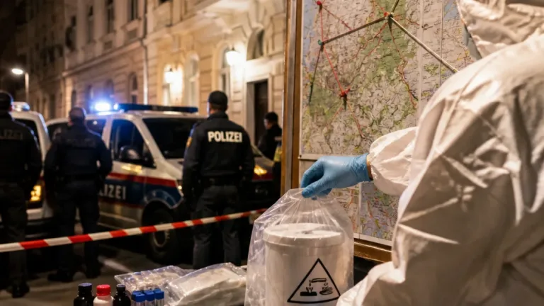 Festnahmen nach Säure‑Einbruchsserie: Ermittlungen rund um Wien intensiviert