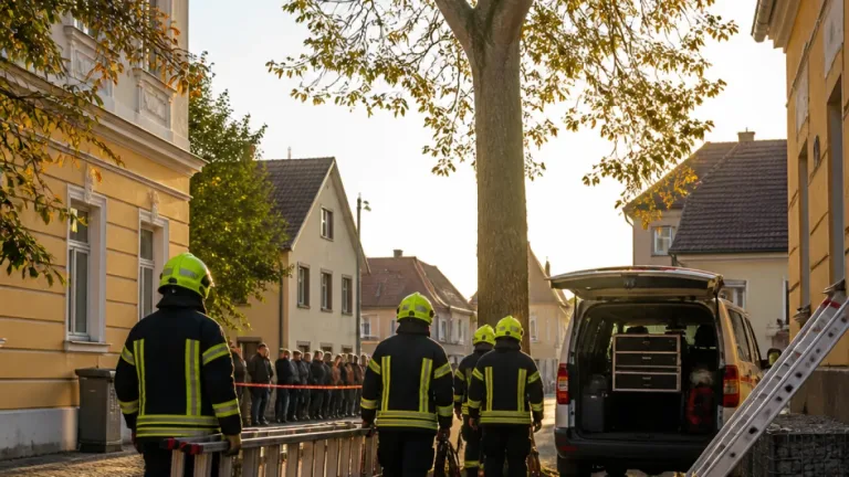 Feuerwehr Neulengbach rettet Katze nach fünf Tagen in rund 15 Metern Höhe