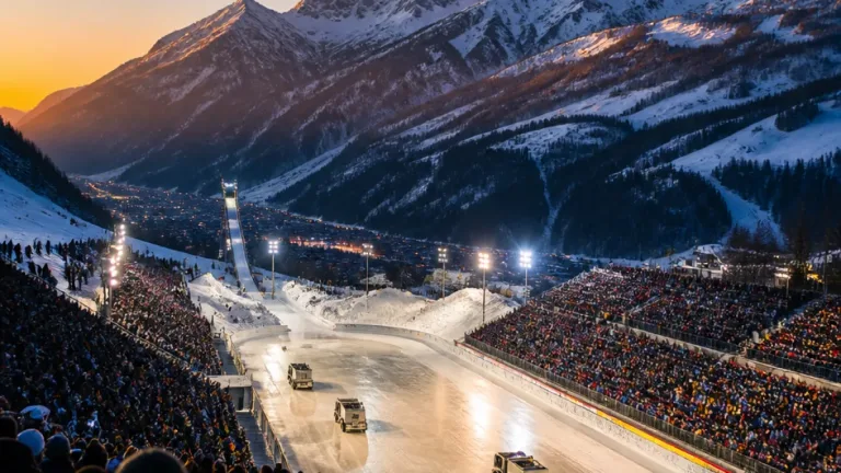 Freiluft-Eishockey in Bischofshofen: Bis zu 8.500 Zuschauer bei ICE Mountain Classic angekündigt