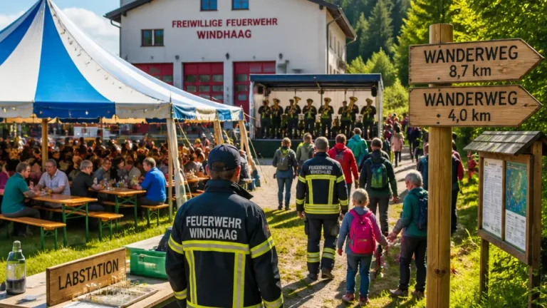 Freistadt: Feuerwehr Windhaag lädt zum zweitägigen Oktoberfest mit erstem Wandertag