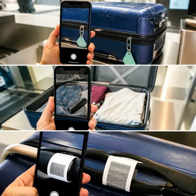 Vor dem Abflug fotografieren: Ein einfacher Trick, der beim Gepäckverlust Zeit und Geld spart