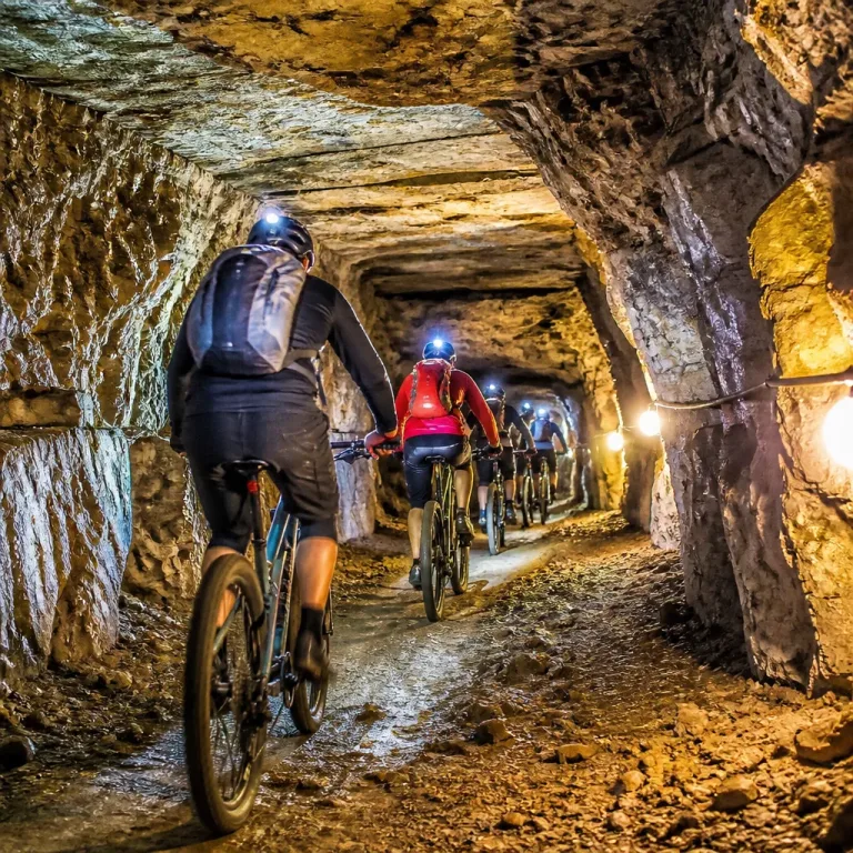 Mountainbike unter Tage: Zwei deutsche Bergwerke als ungewöhnliche Sommer-Alternative