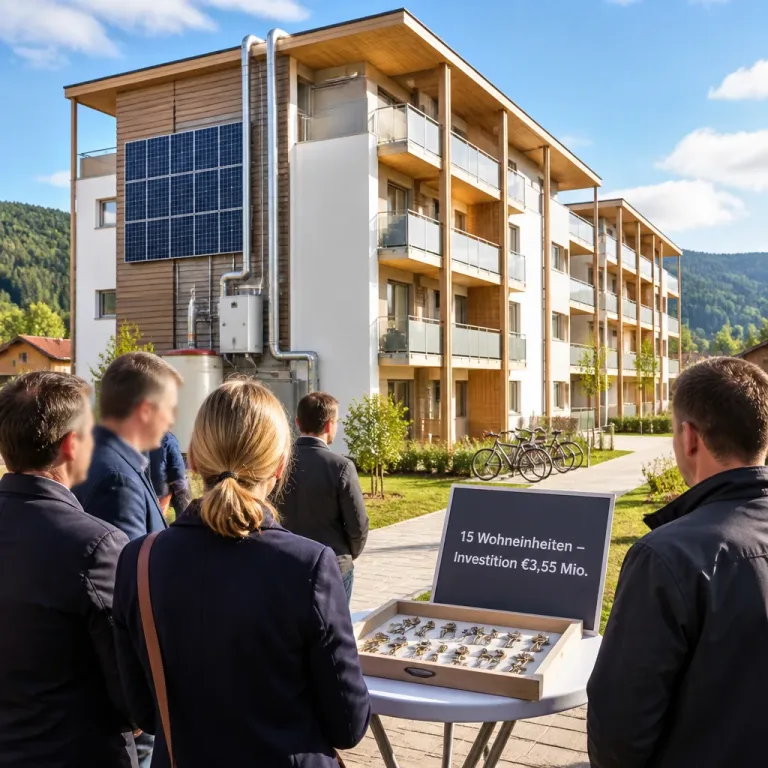 Neuer geförderter Wohnraum in Lendorf: 15 Haushalte beziehen Wohnungen aus fünfter Baustufe