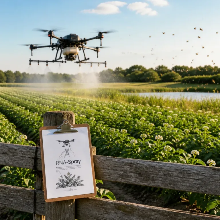 RNA-Sprays in der Landwirtschaft: Präzision bei Schädlingsbekämpfung trifft auf offene Umweltfragen
