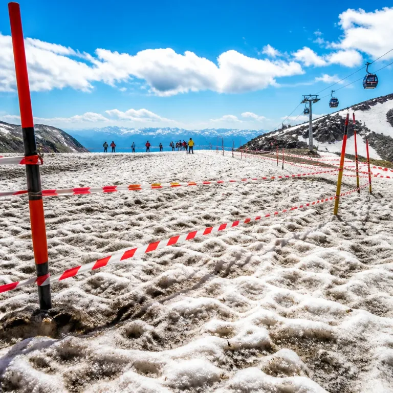 Hitzebedingt: Sommerskibetrieb am Stilfser Joch vorläufig eingestellt